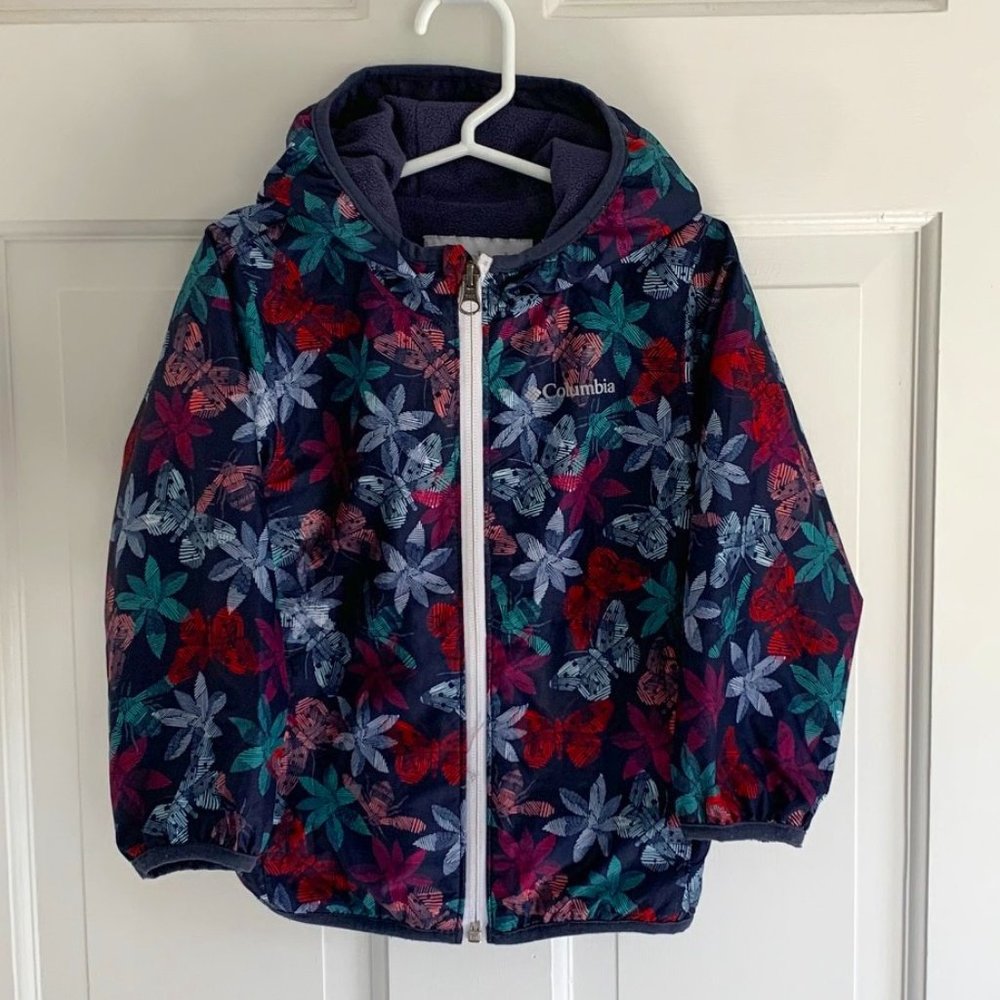 Columbia Toddler Girls' Mini Pixel Grabber II Wind Jacket